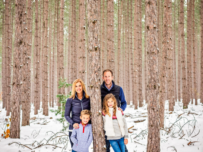 A Winter Family Portrait Session A Winter Family Portrait Session