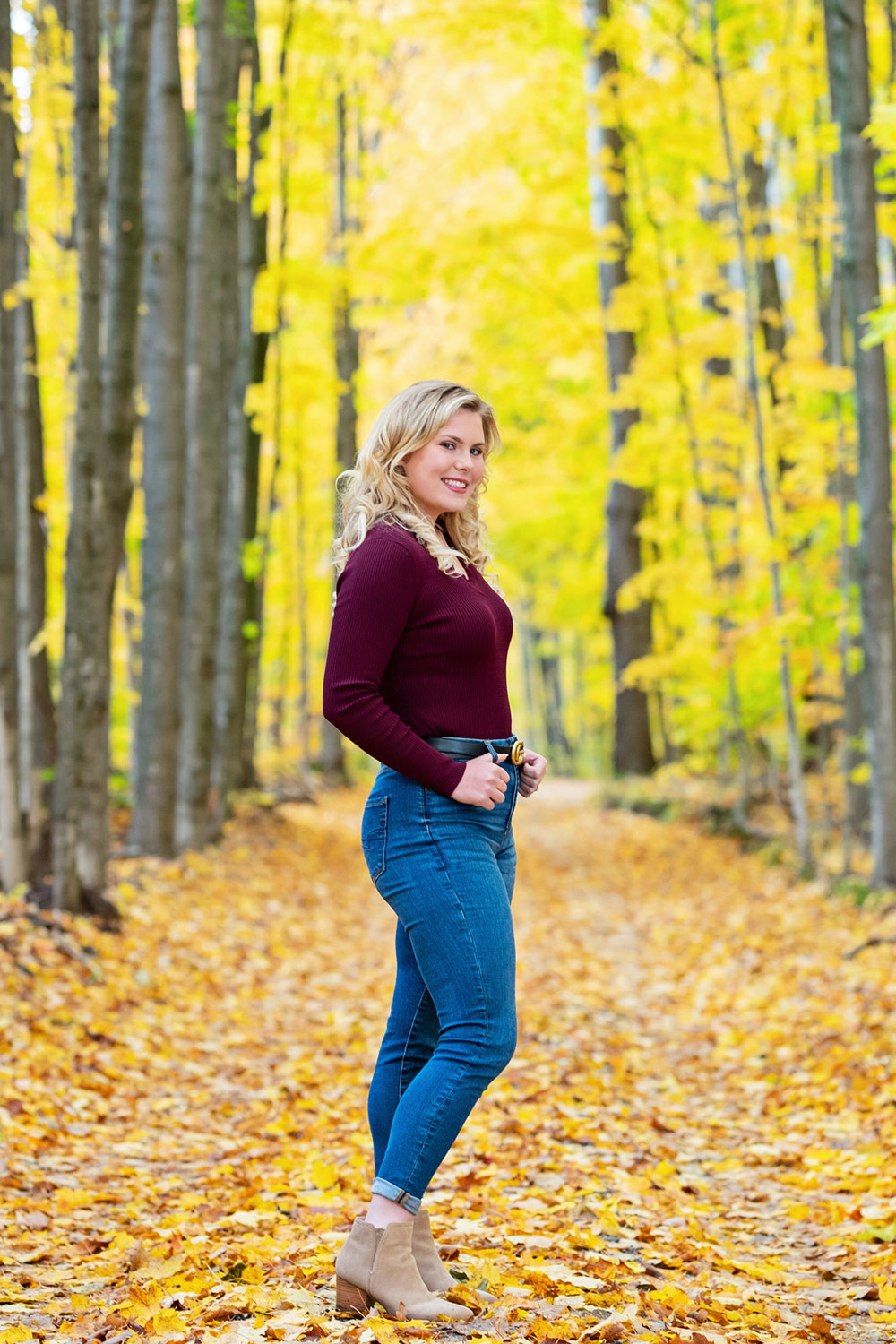 senior-portrait-fall-michigan2 senior portrait